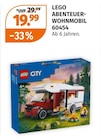 Abenteuer-Wohnmobil 60454 im Angebot bei Müller in Berlin Abenteuer-Wohnmobil 60454 Angebote von LEGO bei Müller Berlin für 19,99 €