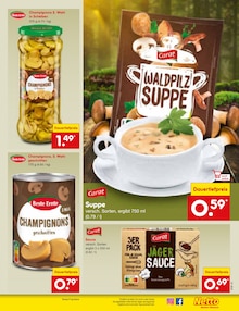 Champignons im Netto Marken-Discount Prospekt "Aktuelle Angebote" mit 59 Seiten (Hamburg)