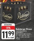 Pilsner Angebote von Radeberger bei E center Viersen für 11,99 €