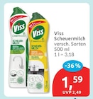 Scheuermilch von Viss im aktuellen budni Prospekt