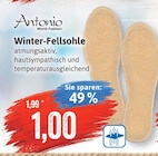 Winter-Fellsohle im Angebot bei Kaufhaus Stolz in Neumünster Winter-Fellsohle Angebote von Antonio bei Kaufhaus Stolz Neumünster für 1,00 €