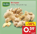 Bio Ingwer im Angebot bei Netto Marken-Discount in Heilbronn Bio Ingwer Angebote von BioBio bei Netto Marken-Discount Heilbronn für 0,59 €