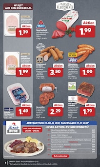 Wurst im combi Prospekt "Markt - Angebote" mit 39 Seiten (Oldenburg)