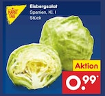 Aktuelles Eisbergsalat Angebot bei Netto Marken-Discount in Nürnberg ab 0,99 €