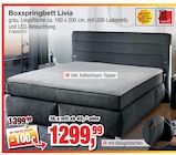 Boxspringbett Livia Angebote bei Die Möbelfundgrube Völklingen für 1.299,99 €