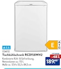 Aktuelles Tischkühlschrank RCD158WH2 Angebot bei ALDI SÜD in Aschaffenburg ab 369,00 €