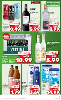 Wodka im Kaufland Prospekt "Aktuelle Angebote" mit 50 Seiten (Wuppertal)