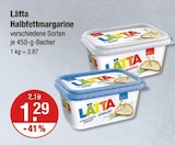 Halbfettmargarine von Lätta im aktuellen V-Markt Prospekt