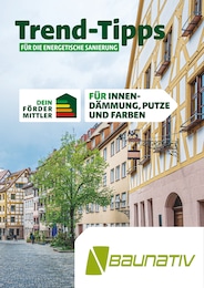 Baunativ Prospekt für Stösitz und Umgebung: „Trend-Tipps FÜR DIE ENERGETISCHE SANIERUNG“, 9 Seiten, 01.11.2024 - 10.11.2024