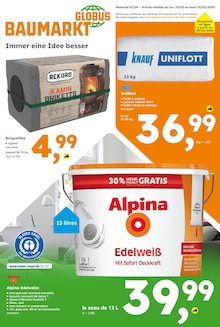 Prospectus Globus-Baumarkt à Escherange, "GLOBUS BAUMARKT Immer eine Idee besser", 16 pages de promos valables du 10/02/2025 au 15/02/2025