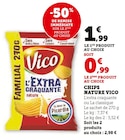 Chips nature - Vico en promo chez Super U Chips nature - Vico dans le catalogue Super U