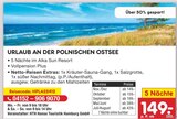URLAUB AN DER POLNISCHEN OSTSEE von Netto Reisen für 149,00 € bei Netto Marken-Discount im Angebot URLAUB AN DER POLNISCHEN OSTSEE von Netto Reisen im aktuellen Netto Marken-Discount Prospekt