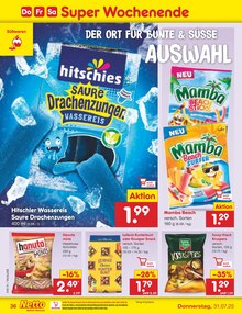 Eis im aktuellen Netto Marken-Discount Prospekt (Mannheim) Eis im Netto Marken-Discount Prospekt "Aktuelle Angebote" mit 54 Seiten (Mannheim)