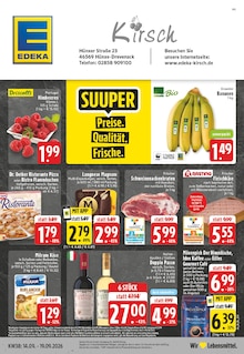 EDEKA Prospekt der KW 38 "Aktuelle Angebote" Aktueller EDEKA Prospekt "Aktuelle Angebote" Seite 1 von 28 Seiten