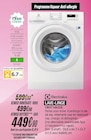 Lave-linge - ELECTROLUX - Blanc Brun à Hennebont Lave-linge - ELECTROLUX en promo chez Blanc Brun Hennebont à 449,90 €