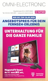 Omni-Electronic Prospekt für Valluhn mit 12 Seiten Omni-Electronic Prospekt für Valluhn: ANGEBOTSPREIS FÜR DEIN FERNSEH-ERLEBNIS, 12 Seiten, 01.09.2025 - 30.09.2025