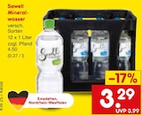 Mineralwasser im Angebot bei Netto Marken-Discount in Hürth Mineralwasser Angebote von Sawell bei Netto Marken-Discount Hürth für 3,29 €