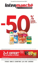Catalogue Supermarchés Intermarché Contact en cours à Le Syndicat et alentours, "-50% DE REMISE IMMÉDIATE SUR LE 2ÈME", 28 pages, 14/04/2026 - 26/04/2026