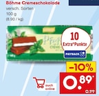 Aktuelles Cremeschokolade Angebot bei Netto Marken-Discount in Mönchengladbach ab 0,89 €