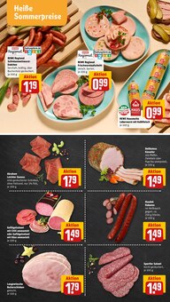 Mettwurst im REWE Prospekt "Dein Markt" mit 33 Seiten (Duisburg)