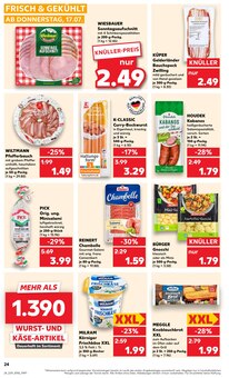 Mettwurst im Kaufland Prospekt "Aktuelle Angebote" mit 54 Seiten (München)