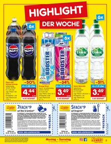 Volvic im Netto Marken-Discount Prospekt "Aktuelle Angebote" mit 54 Seiten (Freiberg)