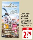 Vollmilchtafel 50 Jahre Europa Park Edition bei E center im Laupheim Prospekt für 2,79 €