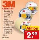 Netto Marken-Discount - Gewebe-Klebebänder Angebot im Prospekt Gewebe-Klebebänder bei Netto Marken-Discount im Prospekt "" für 2,99 €