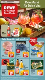 Aktueller REWE Supermärkte Prospekt für Quedlinburg: Dein Markt mit 28} Seiten, 22.04.2024 - 27.04.2024