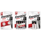 SUR TOUS LES PACKS DE PILES ALCALINES ET MINIATURES SANS GRATUITÉ - ENERGIZER en promo chez Carrefour SUR TOUS LES PACKS DE PILES ALCALINES ET MINIATURES SANS GRATUITÉ - ENERGIZER dans le catalogue Carrefour