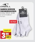 Damen/Herren Sneakersocken Angebote von O'Neill bei E center Weinheim für 3,99 €