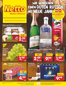 Bier im Netto Marken-Discount Prospekt "Aktuelle Angebote" mit 61 Seiten (Stralsund)