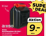 Benzinkanister im Angebot bei Netto mit dem Scottie in Rostock Benzinkanister Angebote von Aroso bei Netto mit dem Scottie Rostock für 9,00 €