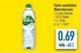 Volvic natürliches Mineralwasser Angebote von Volvic bei diska Hof für 0,69 €