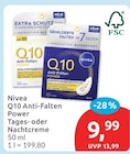 Q10 Anti-Falten Power Tages- oder Nachtcreme von Nivea im aktuellen budni Prospekt