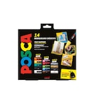 14 marqueurs de peinture Posca - POSCA en promo chez Carrefour Market Saumur à 17,97 €