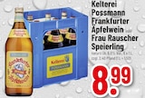 Trinkgut Bad Kreuznach - Frankfurter Äpfelwein oder Frau Rauscher Speierling Angebot im Prospekt Frankfurter Äpfelwein oder Frau Rauscher Speierling bei Trinkgut im Bad Kreuznach Prospekt für 8,99 €