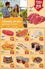 Bratwurst im REWE Prospekt in Heidenheim Aktueller REWE Prospekt mit Bratwurst, "Dein Markt", Seite 19