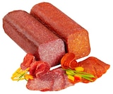 GQB Strohschwein Kantsalami von Land Bauern im aktuellen REWE Prospekt für 1,59 €