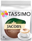 Tassimokapseln Caffè Crema XL oder Tassimokapseln Cappuccino Angebote von Jacobs bei REWE Willich für 4,44 €