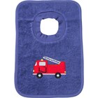 Lätzchen mit Feuerwehrauto-Motiv, blau von ALANA für 5,90 € bei dm-drogerie markt im Angebot Lätzchen mit Feuerwehrauto-Motiv, blau von ALANA im aktuellen dm-drogerie markt Prospekt