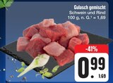 Gulasch gemischt bei E center im Seßlach Prospekt für 0,99 €