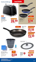 Prix et réduction Grille-Pain dans le prospectus Lidl en cours Offre Grille-Pain dans le catalogue Lidl du moment à la page 43