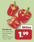 Paprika rot Angebote bei combi Detmold für 1,99 €