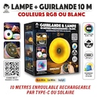 Guirlande LED MAGIC LIGHT - GEEK MONKEY en promo chez Carrefour Alfortville à 12,99 €