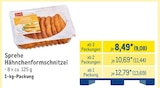 Hähnchenformschnitzel von Sprehe im aktuellen METRO Prospekt