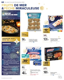 Offre Coquilles saint-jacques surgelées dans le catalogue Carrefour du moment à la page 72