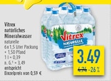Aktuelle Wasser Angebote bei diska in Erlangen Aktuelles Vitrex natürliches Mineralwasser Angebot bei diska in Erlangen ab 3,49 €