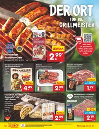 Salsiccia im Netto Marken-Discount Prospekt "Aktuelle Angebote" auf Seite 12