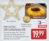 LED-Lichterkranz XXL von HOME CREATION im aktuellen ALDI Nord Prospekt für 19,99 €
